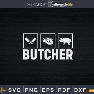 Butcher Equipment Svg Dxf Png Cut Files Discount Amazon