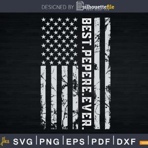 Best Pepere Ever Vintage American Flag svg png digital cricut cut files Outlet Pay With Paypal