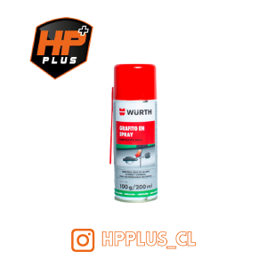 GRAFITO EN SPRAY 200 ML WURTH LUBRICA CANDADOS, LLAVES, VENTANAS Free Shipping Sale Online