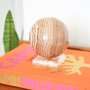 XXL Banded Aragonite Sphere 5.5lbs Cheap Sale Tumblr