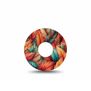 Freestyle Libre 3 ExpressionMed tapes: Fall leaf feathers 2025 Cheap Online
