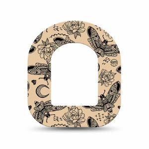 Omnipod ExpressionMed tapes: Tattoo print mini Sale Lowest Pice