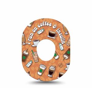 Dexcom G7 ExpressionMed tapes: Coffee and insulin Free Shipping With Credit Card
