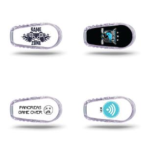 Dexcom G6 transmitter sticker combo pack: Let's play Discount Order
