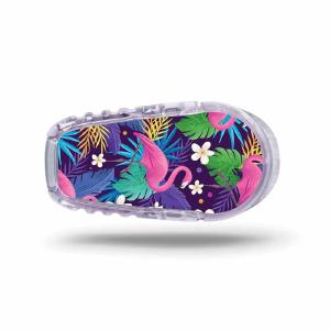 Dexcom G6 transmitter sticker: Tropical flamingo Genuine Cheap Pice
