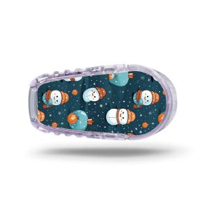 Dexcom G6 transmitter sticker: Smiley snowmen Discount The Cheapest