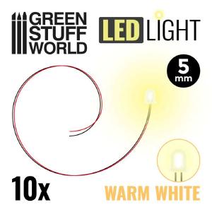Warm White LED Lights - 5mm (Green Stuff World) Outlet Find Great
