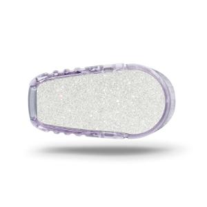 Dexcom G6 transmitter sticker: White/silver glitter Discount Footaction