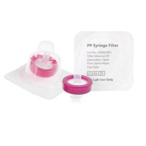 Syringe Filter, PP, Sterile, Dia. 13mm, Pore 0.45μm, 100pcs/pk Cheap Sale Outlet Store