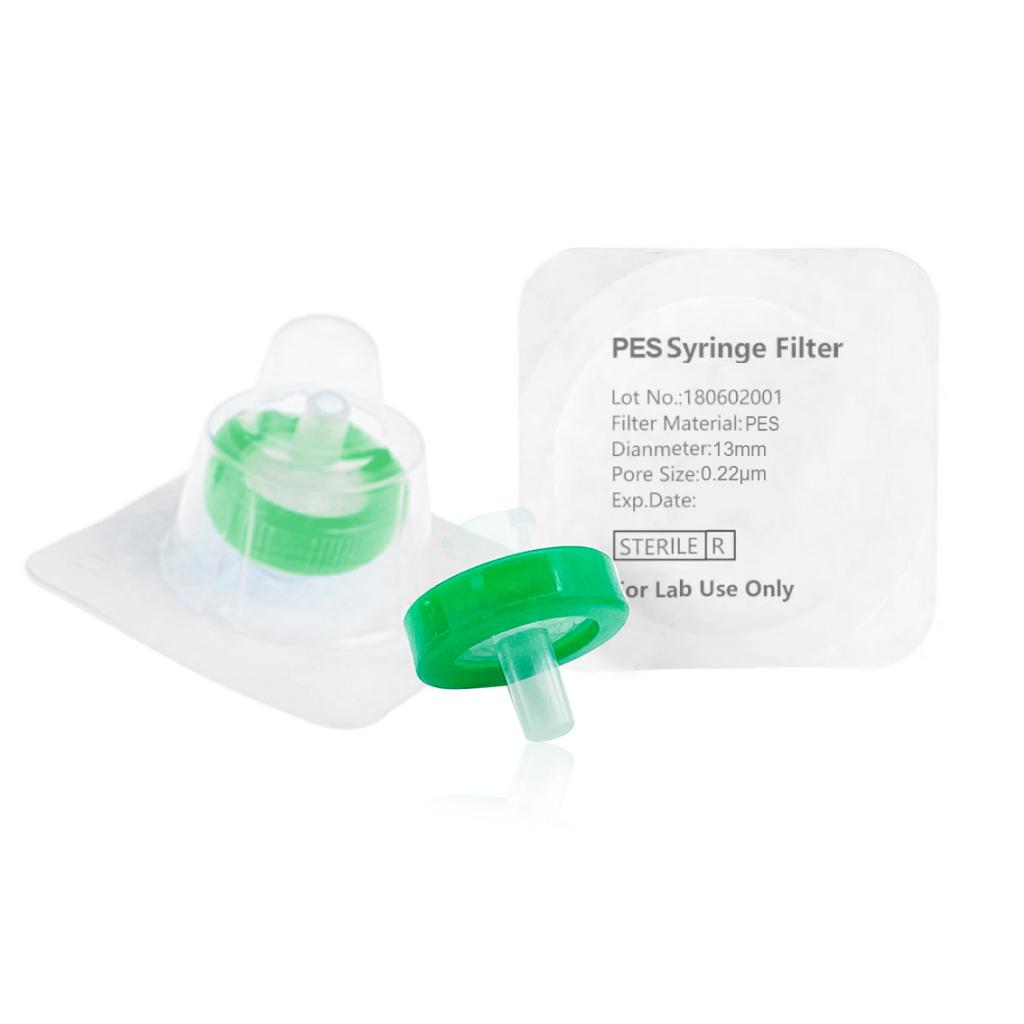 Syringe Filter, PES, Sterile, Dia. 13mm, Pore 0.22μm, 100pcs/pk Outlet Deals