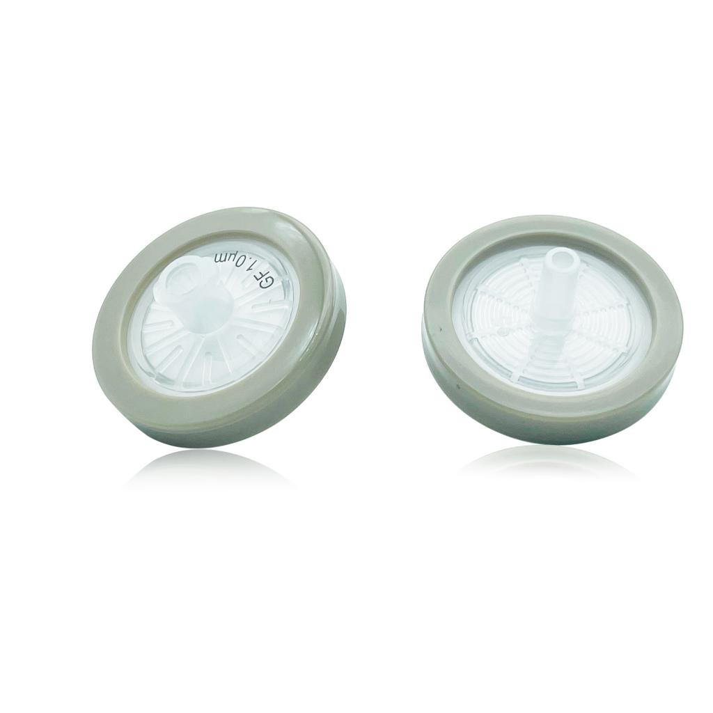 Syringe Filter, GF, Dia. 25mm, Pore 1.0μm, 100pcs/pk Get Authentic Cheap Online