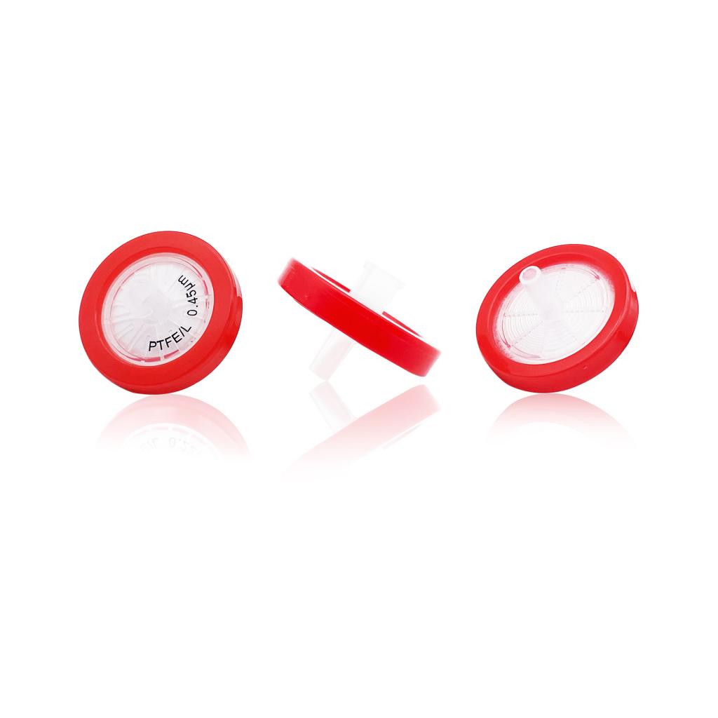 Syringe Filter, Hydrophilic PTFE, Dia. 25mm, Pore 0.45μm, 100pcs/pk Cheap Pice Original