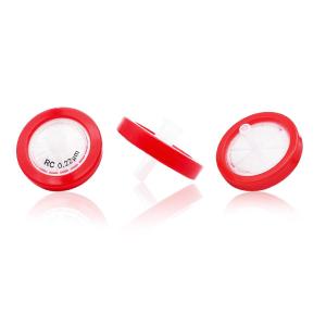 Syringe Filter, RC, Dia. 25mm, Pore 0.22μm, 100pcs/pk Cheap Pice Low Shipping Fee