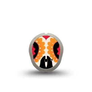 ExpressionMed Dexcom G7 transmitter sticker: Dia de los muertos Free Shipping With Paypal