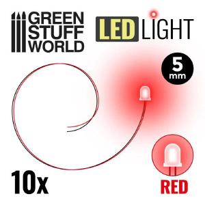 Red LED Lights - 5mm (Green Stuff World) Buy Cheap Pices