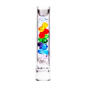 80mm Tinymight 2 1 Beaded Stem Tube Glass Outlet 100% Authentic