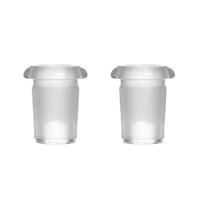 2PCS 18mm male to 14mm female Glass Adapter Reducer Low Profile Bong Dab Rig Tool Clearance Best Place