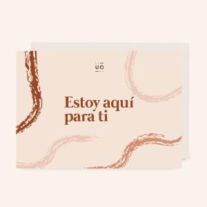 Postal "Estoy aquí para ti" Free Shipping Pices