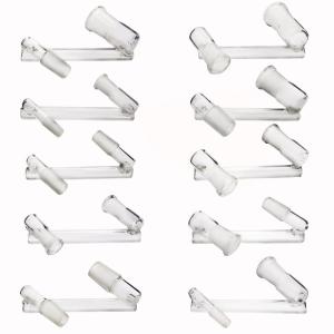 Drop Down Z Shape water Bong Glass Adapter 10mm 14mm 18mm Male Female Dab Rig Tool Clearance Store Sale Online