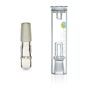 14mm Water Bong Pipe Glass Adapter with AquaVape 3 HYDRATUBE Glass bubbler for Arzer solo 3 Air Max Solo 2 Air 2 Cheap Get To Buy