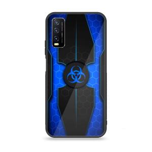 Vivo Y12A - Biohazard Sign Series - Premium Printed Glass soft Bumper shock Proof Case Cheap Sale 2025 New