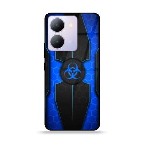 Vivo Y27s - Biohazard Sign Series - Premium Printed Glass soft Bumper shock Proof Case Visit New Cheap Pice