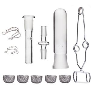 Terpcicle Quartz Glass Heater Bowl Adapter Keck Clip Kit Best Sale For Sale