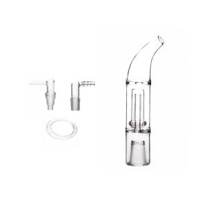 14mm Female Bubbler glass Hydratube with Water Pipe Bong Whip Adapter kit for arizer extreme Q XQ2 The Cheapest