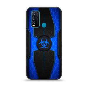 Vivo Y50 - Biohazard Sign Series - Premium Printed Glass soft Bumper shock Proof Case Online Online Cheap Pice