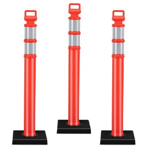 Goplus Delineator Post with Base Cheap Best Store To Get