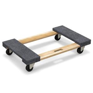 Goplus 4 Wheel Dolly Cart, 30.5" x 18.5" Furniture Dolly w/ 4 Universal Wheels Sale Best