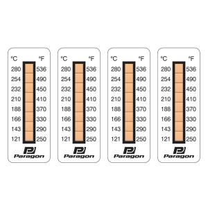 Paragon Performance - Brake Caliper Temperature Indicator Strips (250-536°F) Clearance Buy