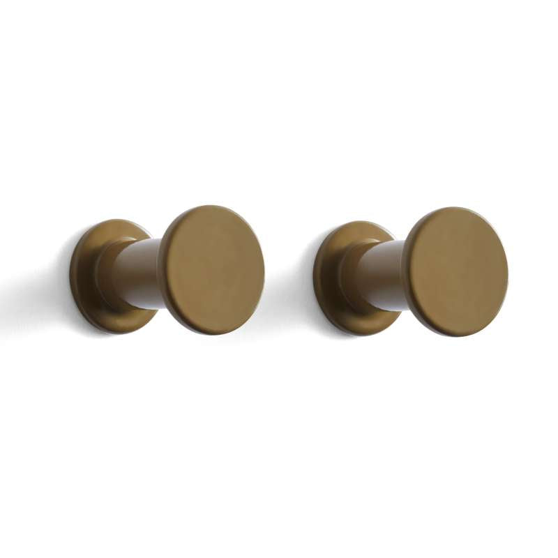 Bolt Hook Light Brown (Set of 2) Buy Cheap Visit New