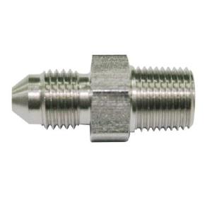 AeroFlow=Stainless Steel BSP Male to AN Fitting 1/4" BSP to Male -4AN For Cheap Pice