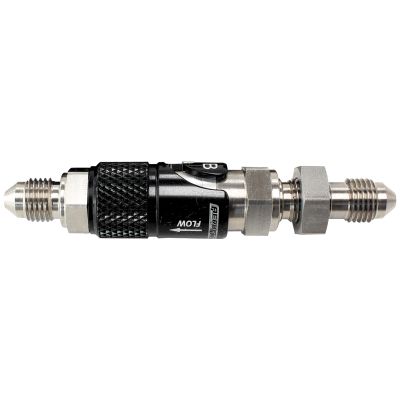 AeroFlow=Aluminium Quick Release Bulkhead Fitting -3 EPDM Seal Black Finish Cheap Wiki
