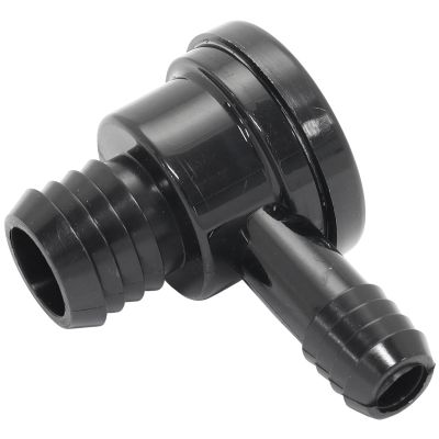 AeroFlow=Brake Booster Check Valve Black Finish 3/8" Barb Huge Surprise For Sale
