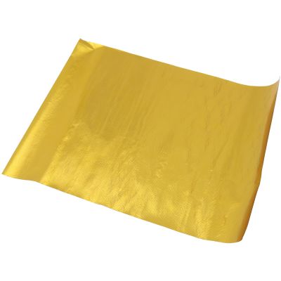 AeroFlow=Gold Heat Barrier 12" x 12" Sheet Adhesive backed Aluminised surface Big Sale
