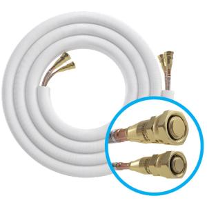 1/4" x 1/2" Pre-Charged Quick Connect Line Set for 9k, 12k & 18k DIY Systems Buy Cheap Browse