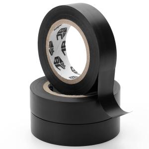 Bates- Black Electrical Tape, 0.62 in x 49 ft, 3 Pack, Electric Tape, Electrical Tape Black, Electric Tape Black Sale Pre Order