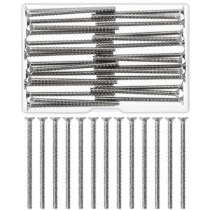 Bates- Wall Plate Screws, 6-32 x 2, 30 pcs, Long Screws, 6-32 Screws, Long Electrical Outlet Screws Cheap Sale Low Pice
