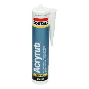 Soudal Acryrub acrylkit | Wit 310 ml | Acrylaat Pictures Cheap Online