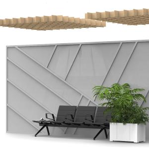 Acoustic Grid 6" High x 8'x8' Get To Buy For Sale
