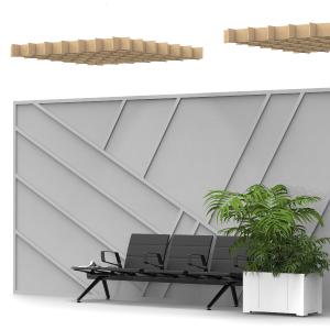 Acoustic Grid 6" High x 6'x6' Cheap The Cheapest