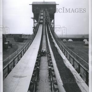 1954 Press Photo Industrial Conveyor Belt Pennsylvania For Sale Free Shipping