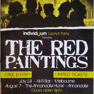 Red Paintings - IndividUum Launch Party Supply Cheap Pice