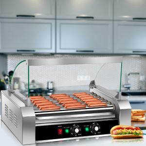 18 热狗 7 滚筒烧烤商用炊具 18 Hot Dog 7 Roller Grill Commercial Cooker Cheap Big Sale