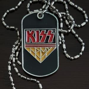 Kiss- Kiss Army Dog Tag & Chain Clearance Inexpensive