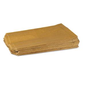 Feminine Hygiene Receptacle Liner, Waxed Brown Paper - 500 / Case Sale Official