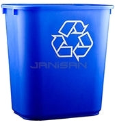 Deskside Recycling Wastebasket 14 Qt Cheap Sale Countdown Package