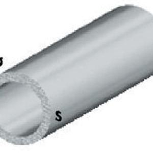 profilo alluminio tubo tondo diametro  10 argento altezza 1 metro Clearance Largest Supplier